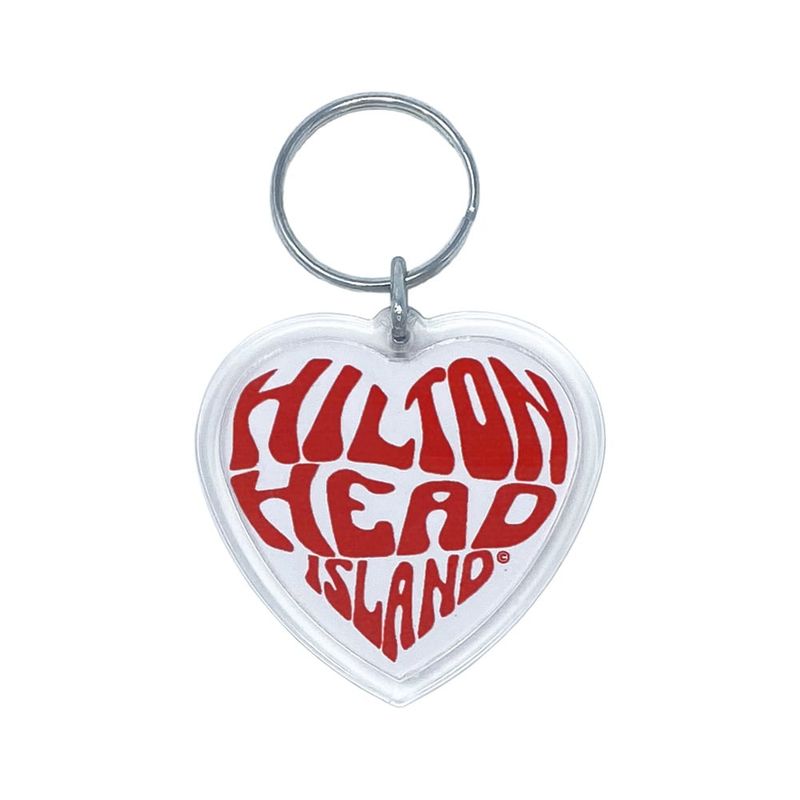 Key Chain - Acrylic HHI Heart