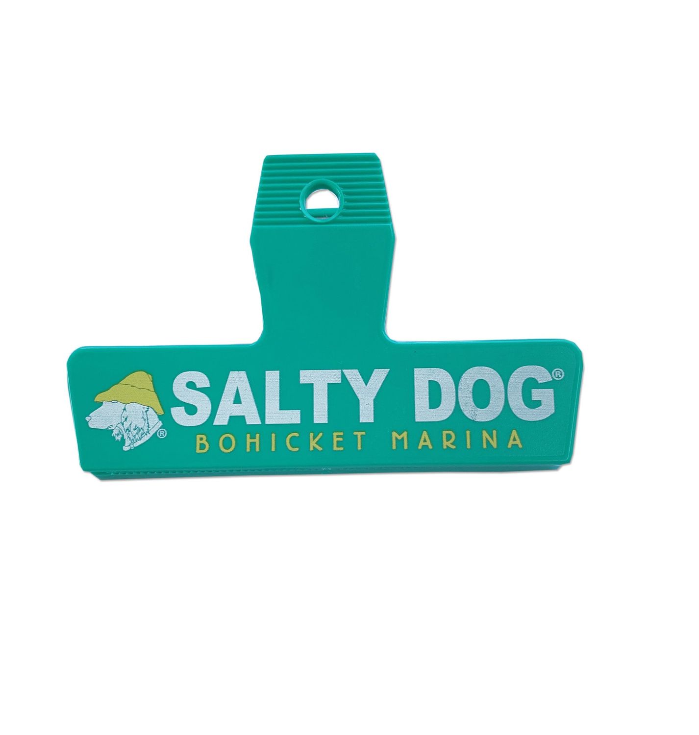 Charleston Bag Clip, Turquoise