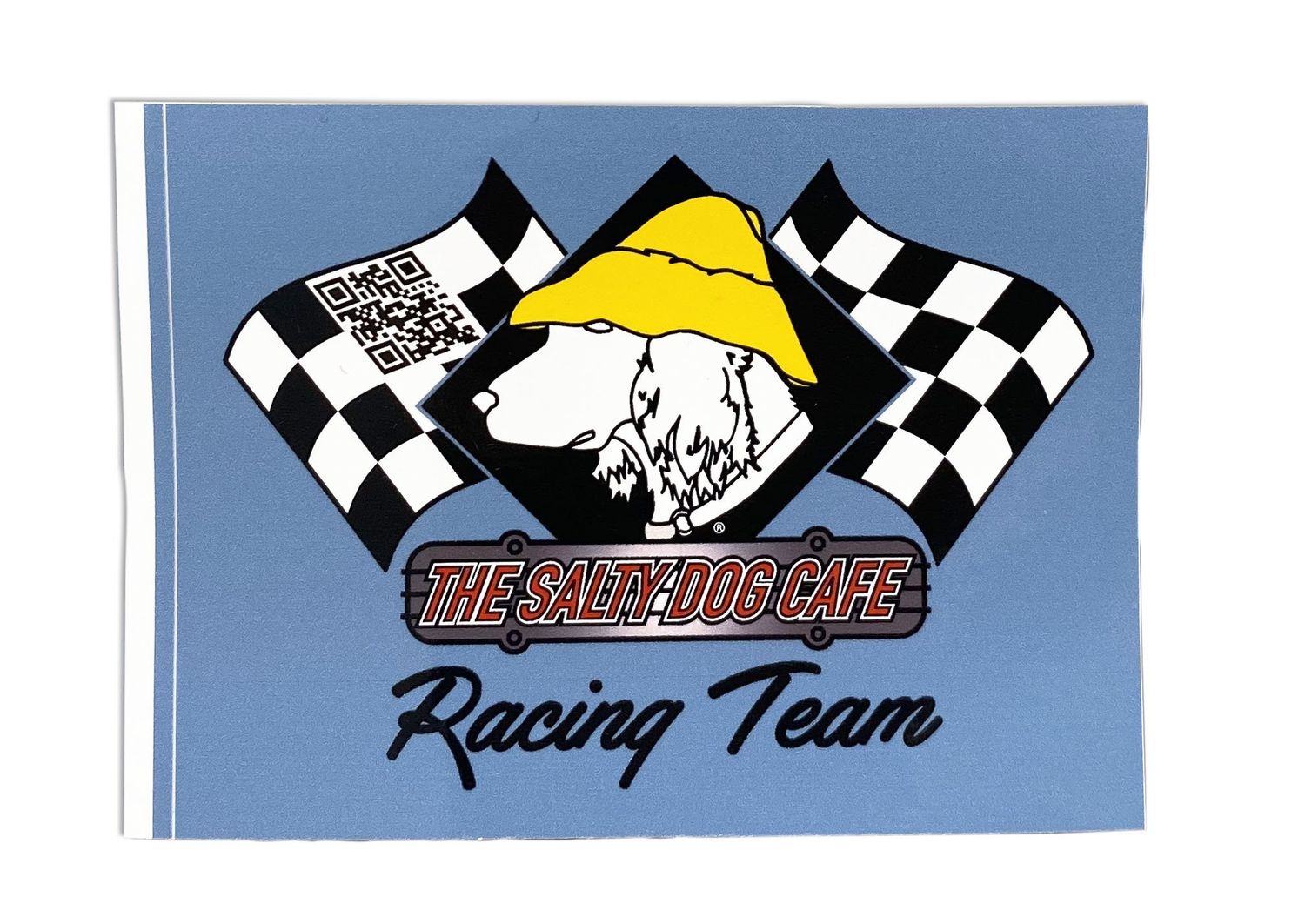 Sticker - Racing Team, Blue