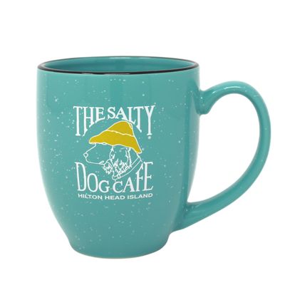 Bistro Mug, Aqua, 13.5 oz
