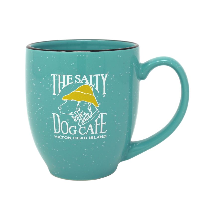 Bistro Mug, Aqua, 13.5 oz