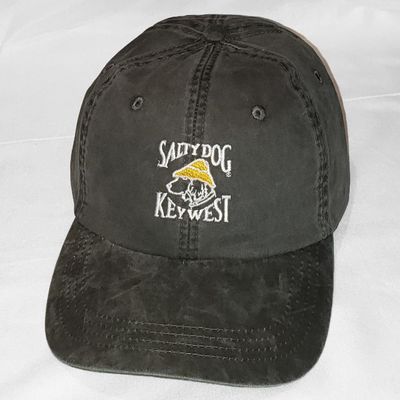 Hat - Pigment Dyed, Key West, Charcoal