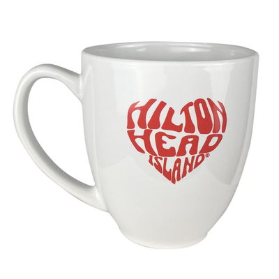HHI Heart Bistro Mug, 13.5oz