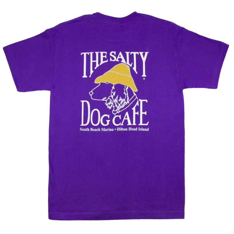 Hanes Beefy S/S Purple