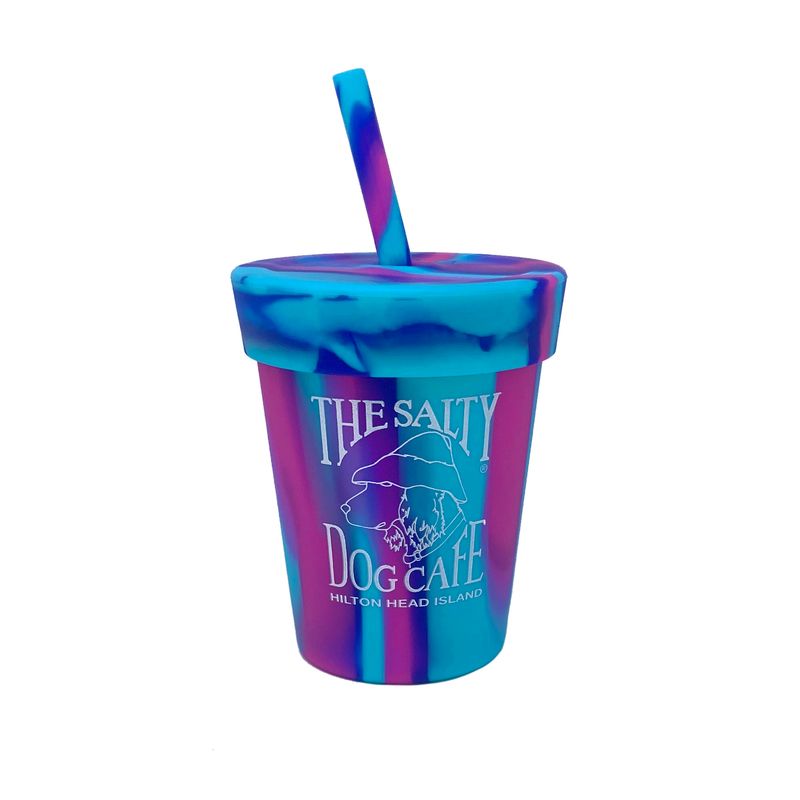 SiliPint Kids Straw Tumbler, Cool Berry Crush, 8 oz