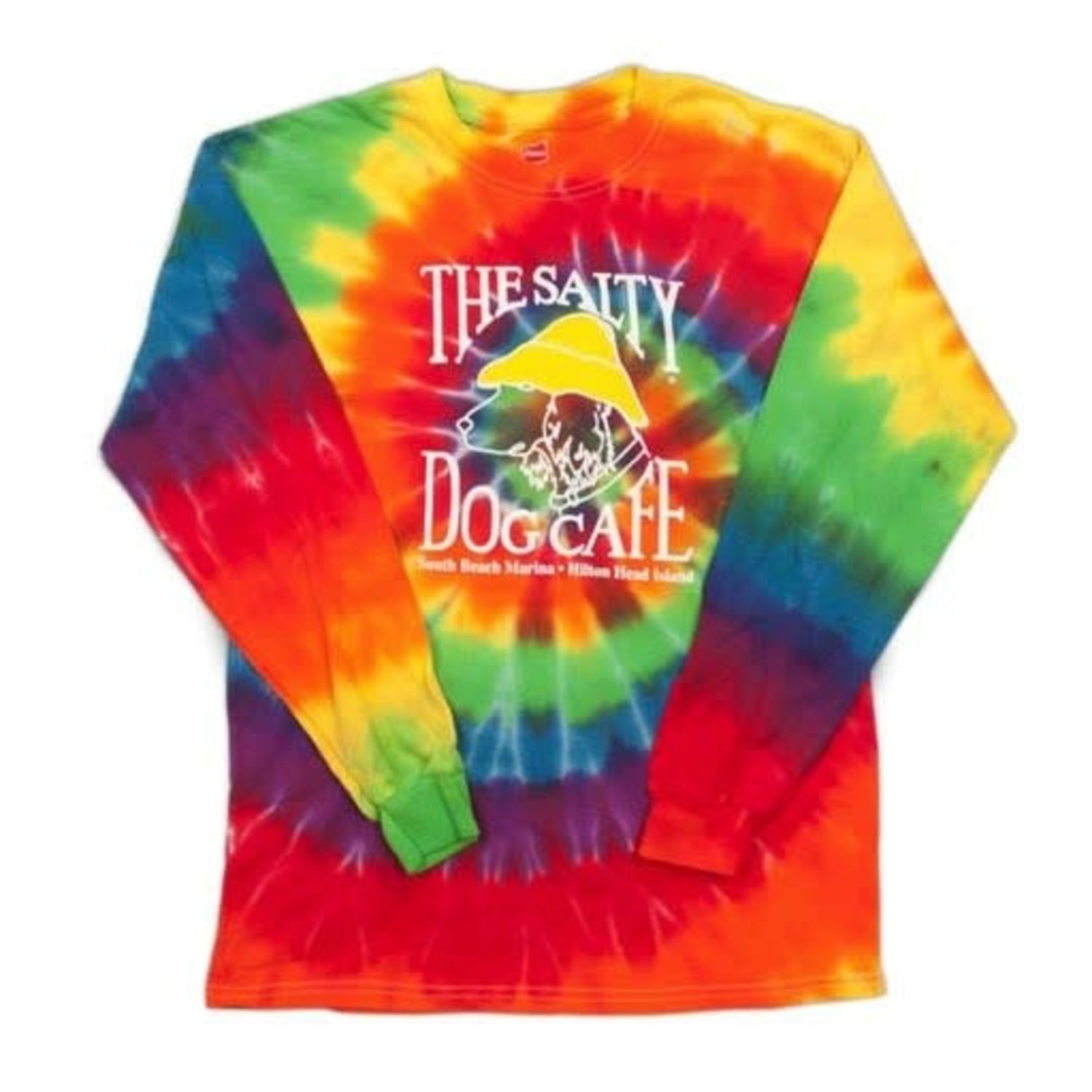 Youth Tie Dye L/S Reactive Rainbow, Size: XS (2-4)