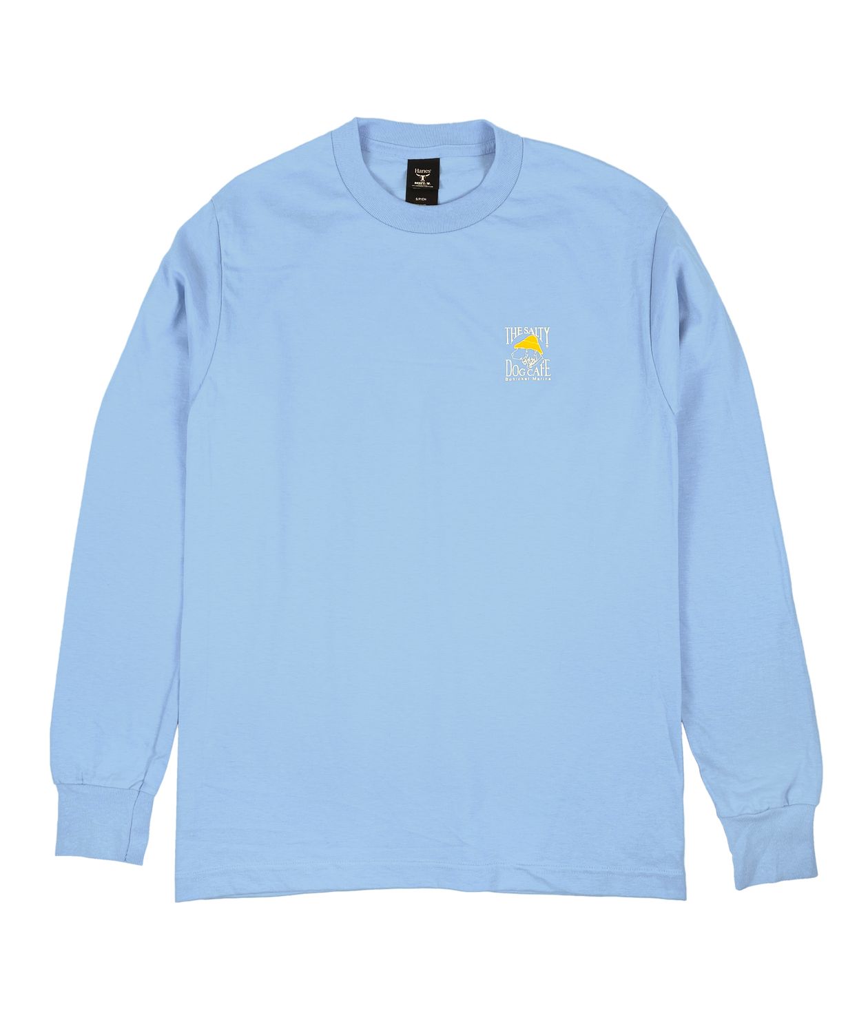 Charleston Hanes Beefy L/S Light Blue, Size: S