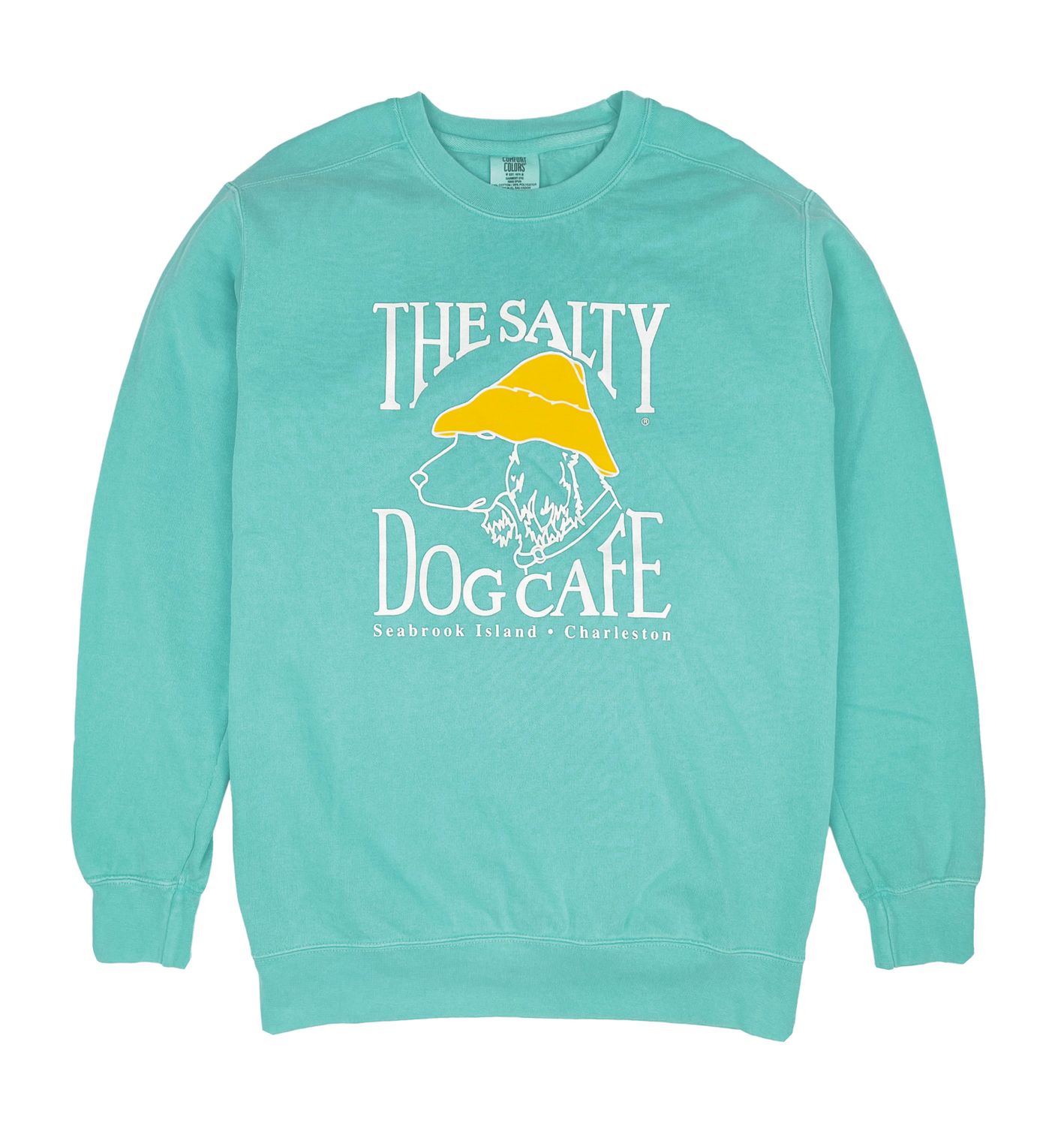 Charleston Sweatshirt - Stonewash Chalky Mint, Size: S
