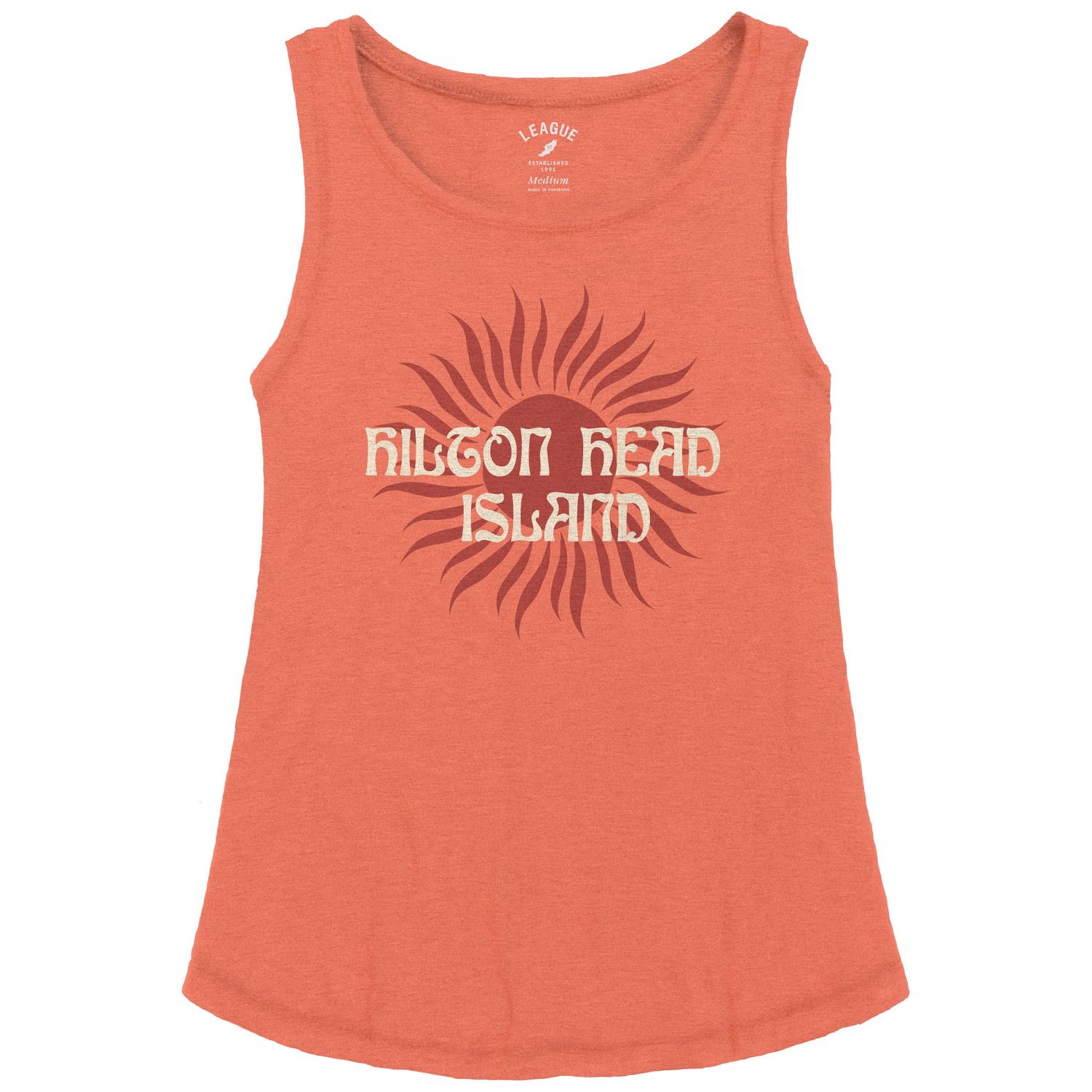 SBGS Trapeze Tank Heather Apricot, Size: S