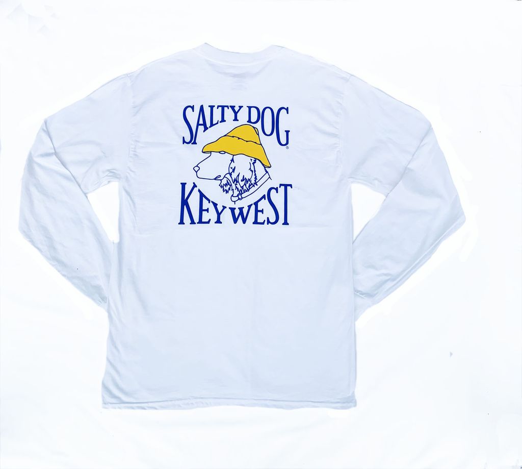 Key West Hanes Beefy L/S White