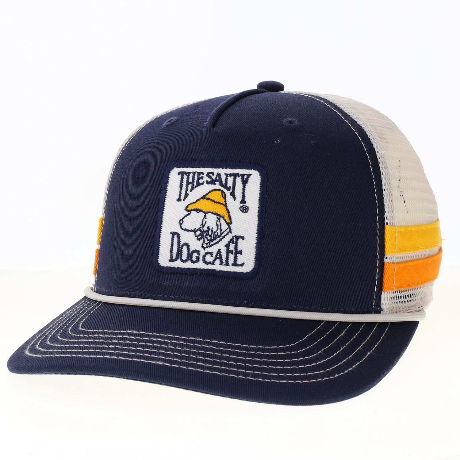 Hat - 2Bar Trucker Navy/Gold/Orange