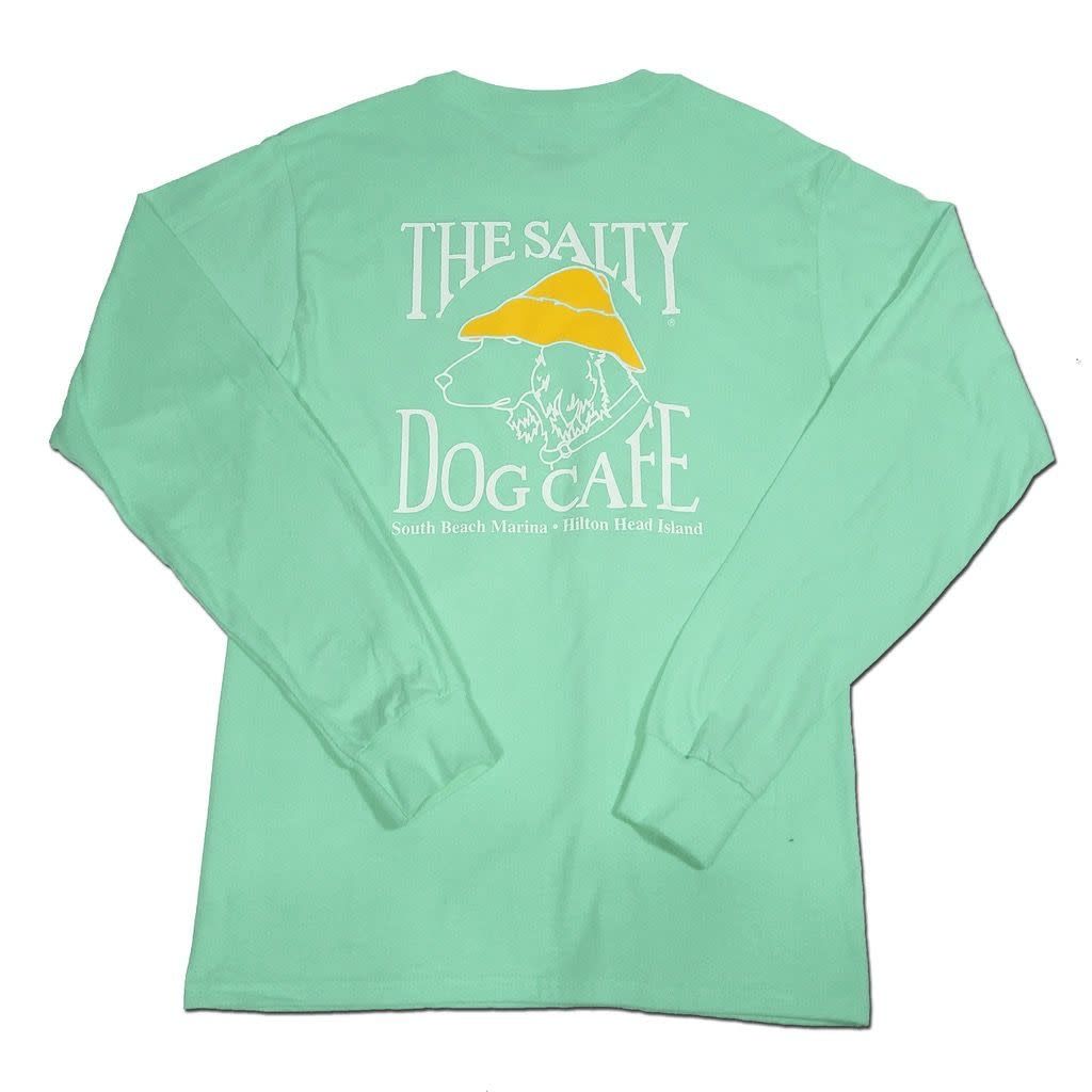 Hanes Beefy L/S Clean Mint, Size: S