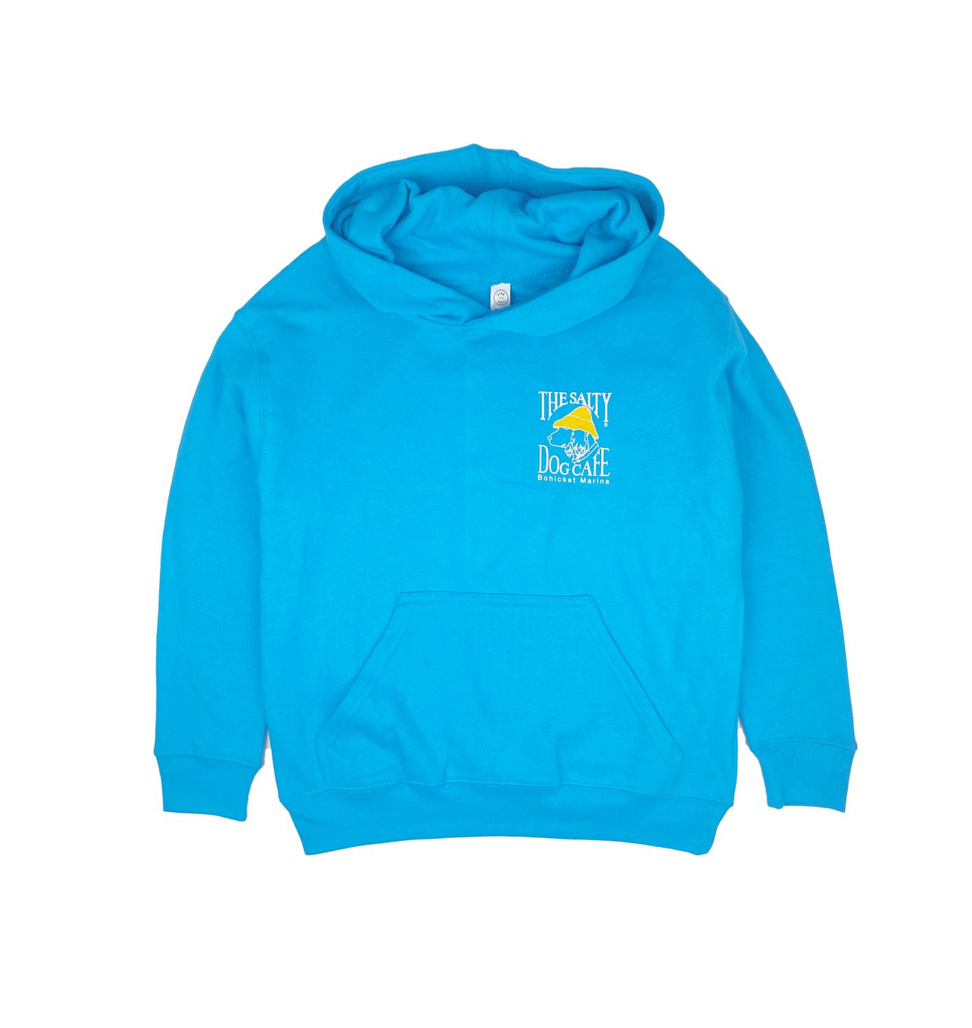 Charleston Youth - Hooded Pullover Turquoise, Size: XS (2-4)