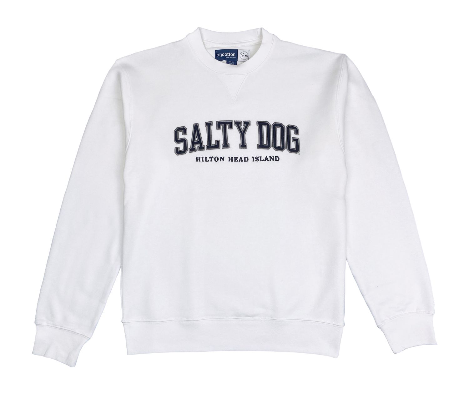 Sweatshirt-College White, Size: S