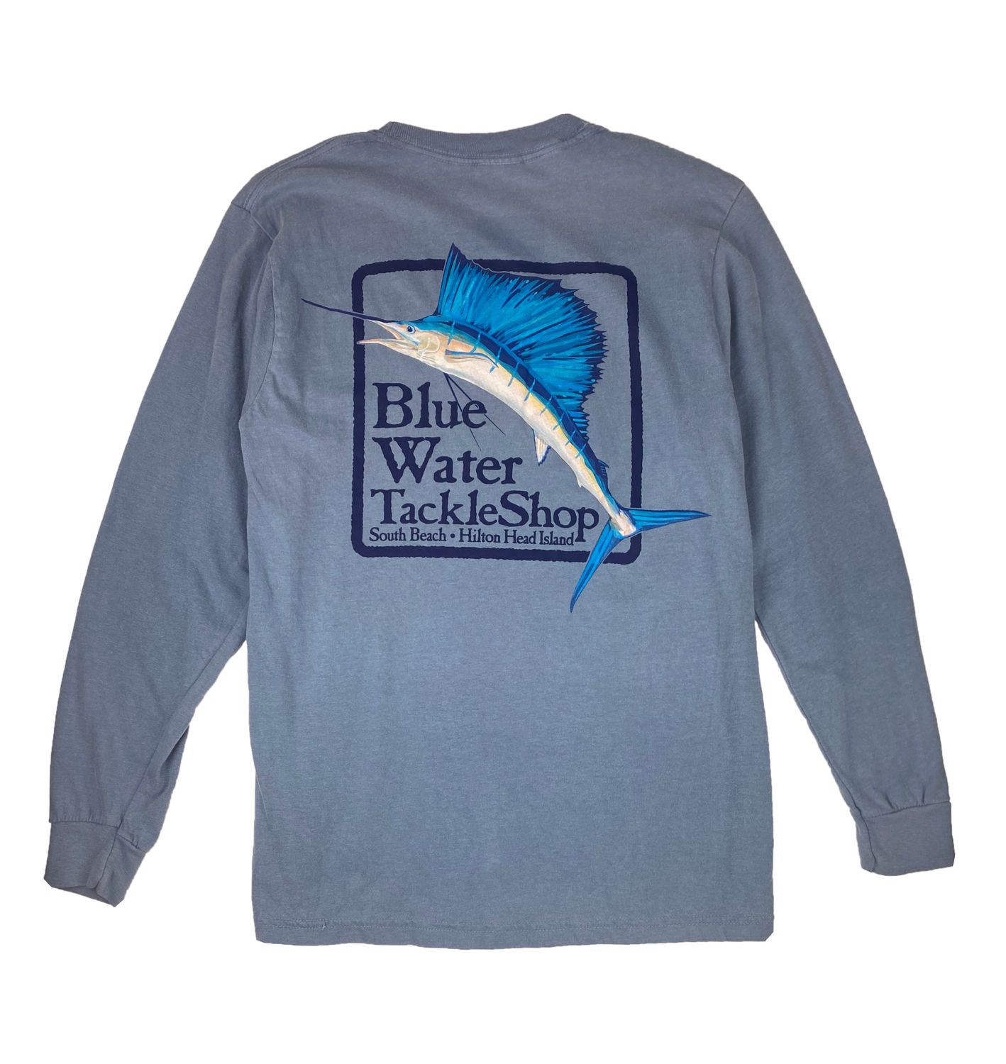 BW Comfort Soft Sailfish L/S Blue Jean, Size: S
