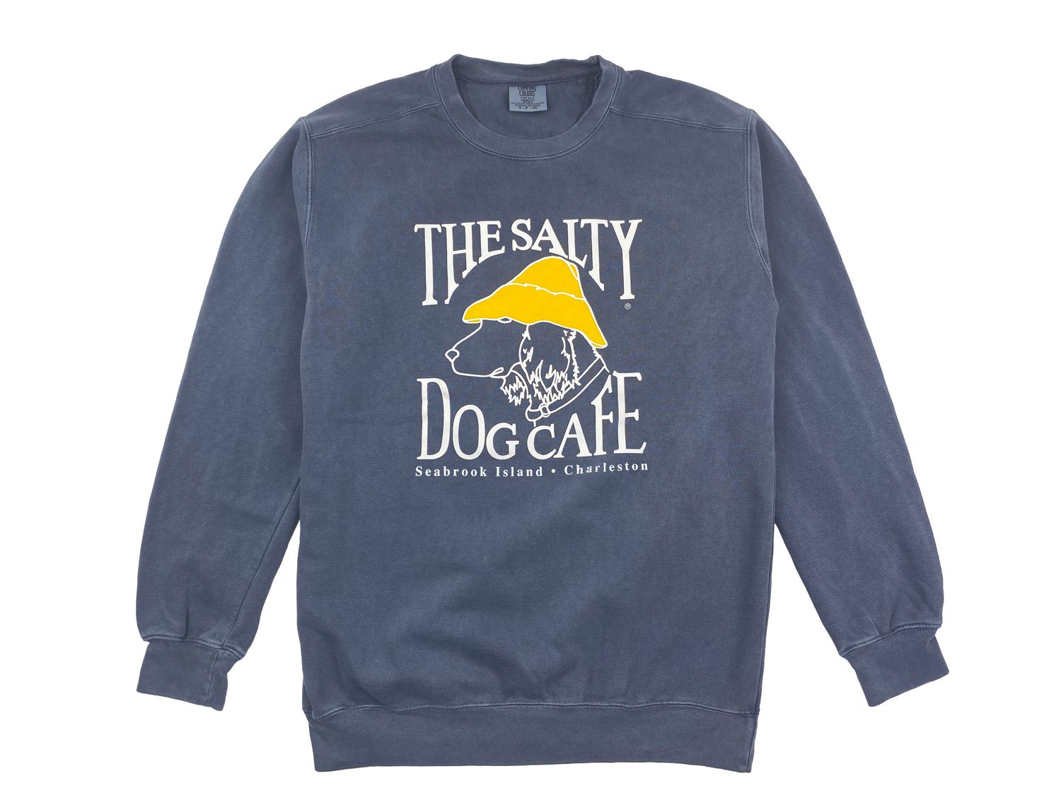 Charleston Sweatshirt - Stonewash Denim, Size: S