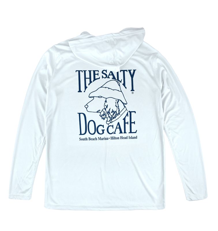 Hooded Performance L/S Pearl Grey