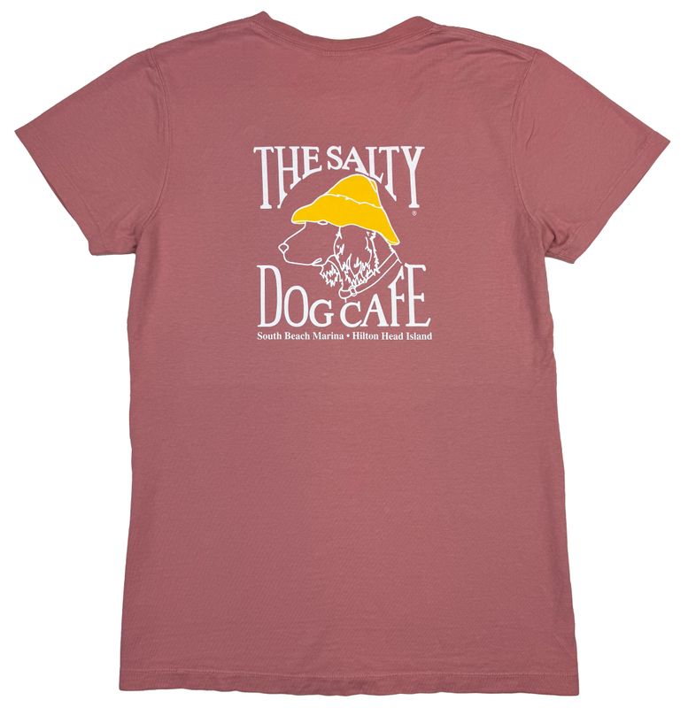 Women's Comfort Wash V-Neck Mauve