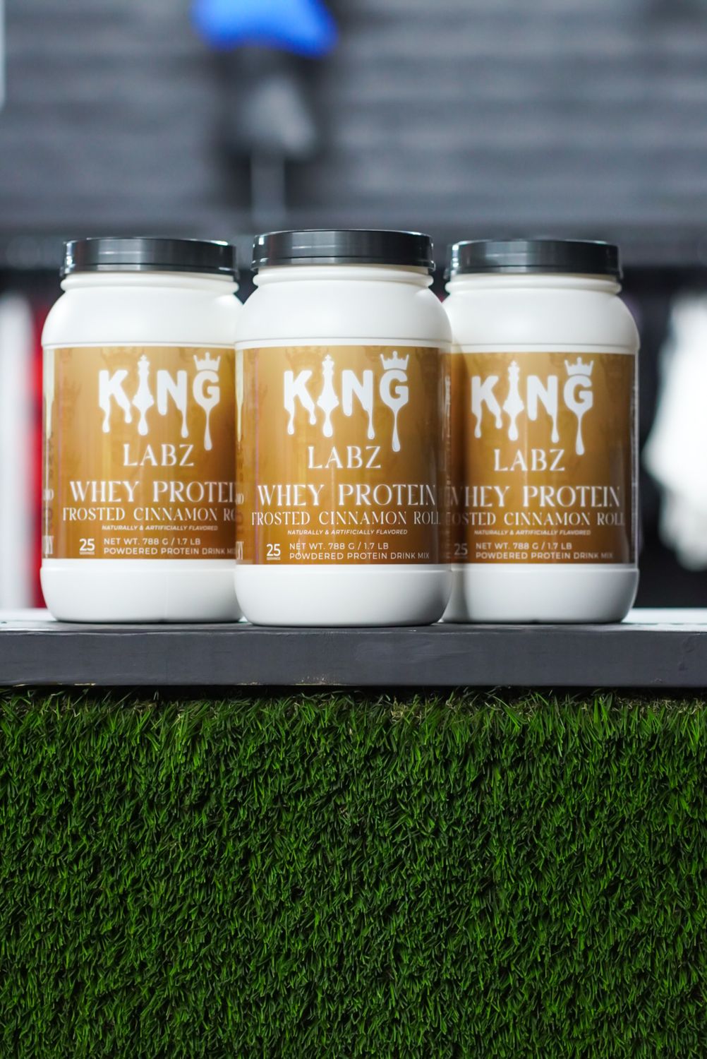 King Labz Frosted Cinnamon Roll Protein