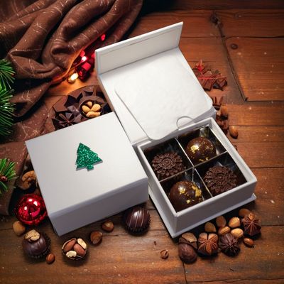 Christmas •Bą• WHITE 4 szt. Christmas •Bą• WHITE 4 szt.