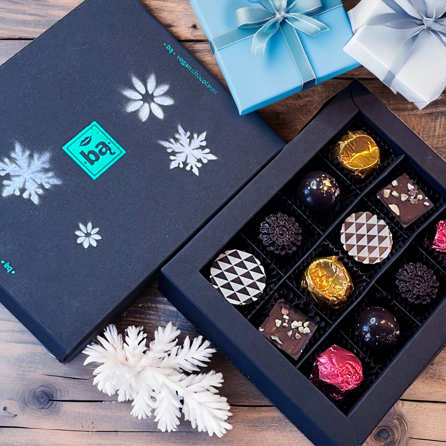 Christmas •Bą• BLACK 12 szt.