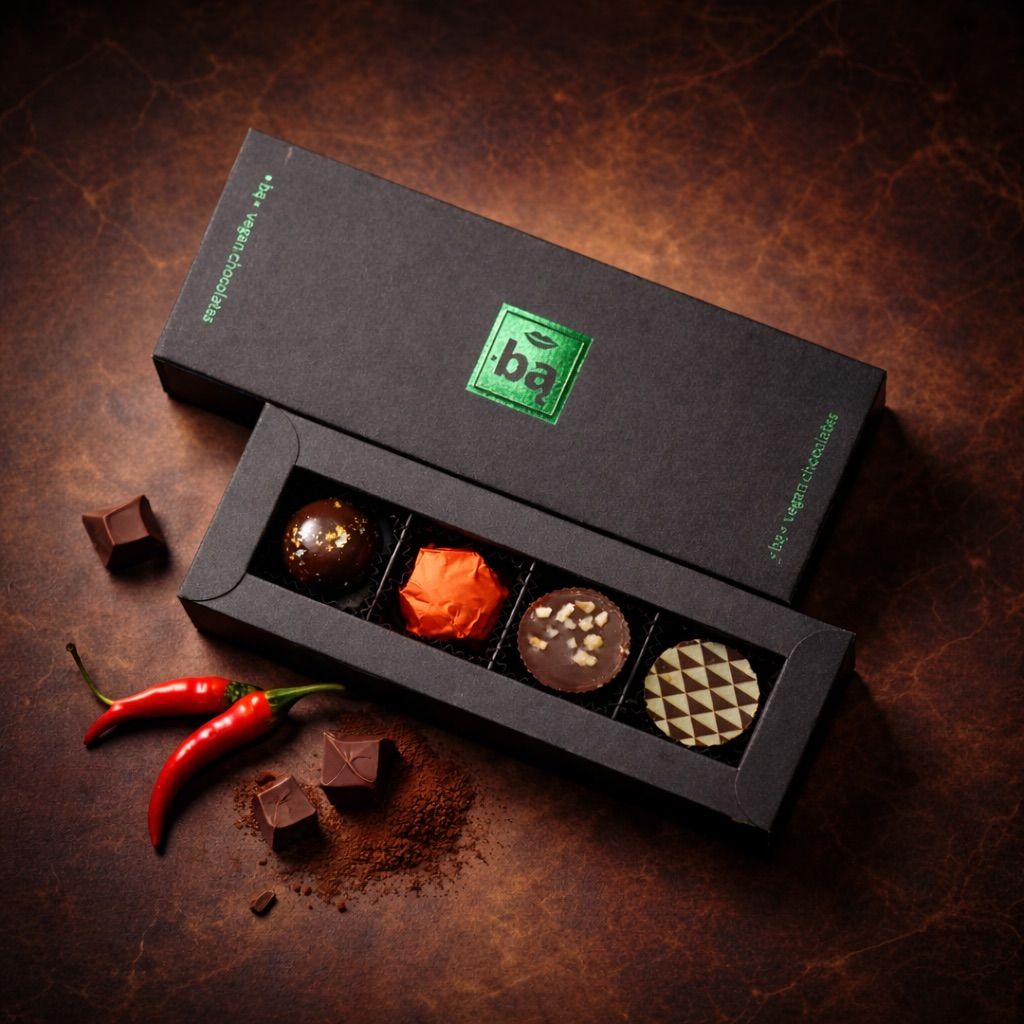 Chocolates •Bą• BLACK 4 szt.