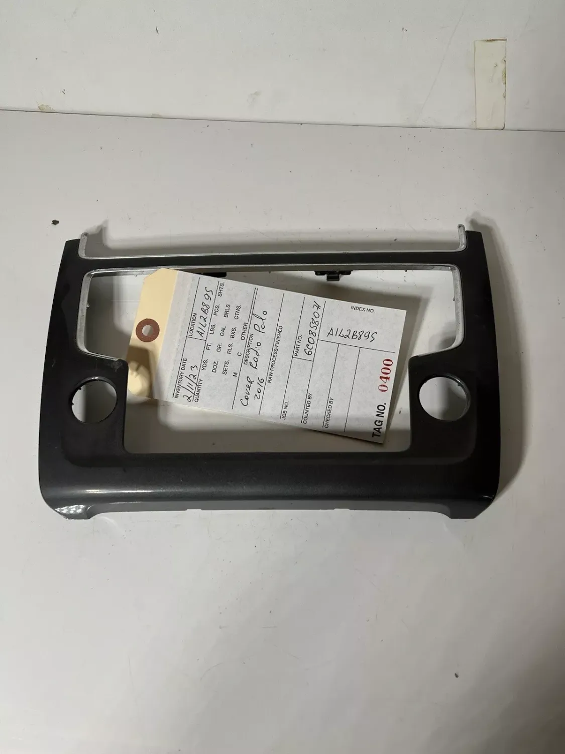 FOR 2016 VOLKSWAGEN POLO RADIO CD PLAYER SURROUND 6C0858071 A1l2b89s