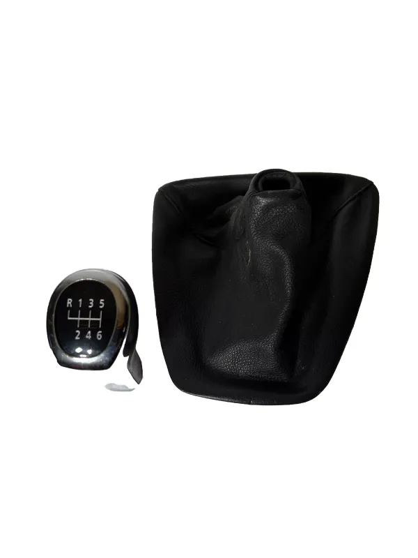 BMW 3 SERIES E90 E91 E92 E93 6 SPEED GEAR KNOB WITH Black COVER 7595283 A1l2b53s