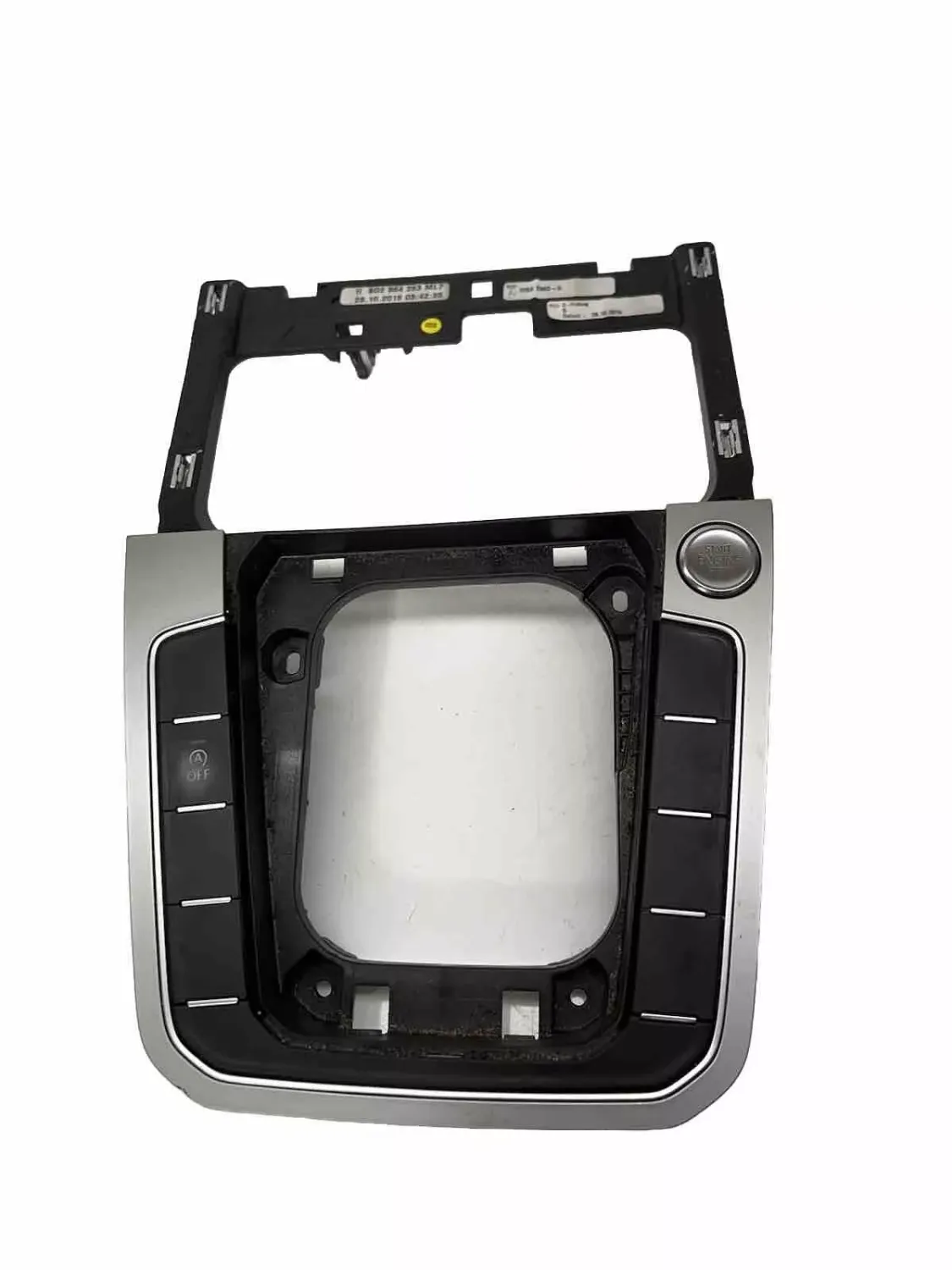 2016 VOLKSWAGEN PASSAT B8 GEAR SELECTOR SURROUND TRIM 3G2864263 A2l4b5s