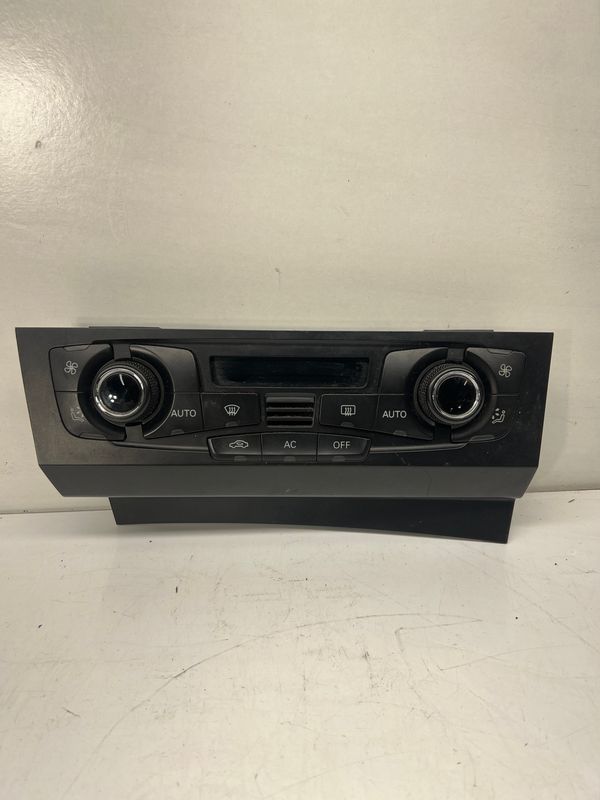 2009 AUDI A4 B8 HEATER CLIMATE CONTROL AIRCON PANEL 8T2820043S A2l11b5s