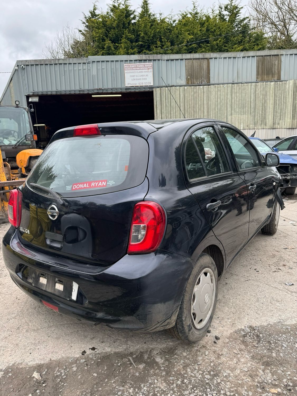 Breaking 2016 Nissan Micra 1.2