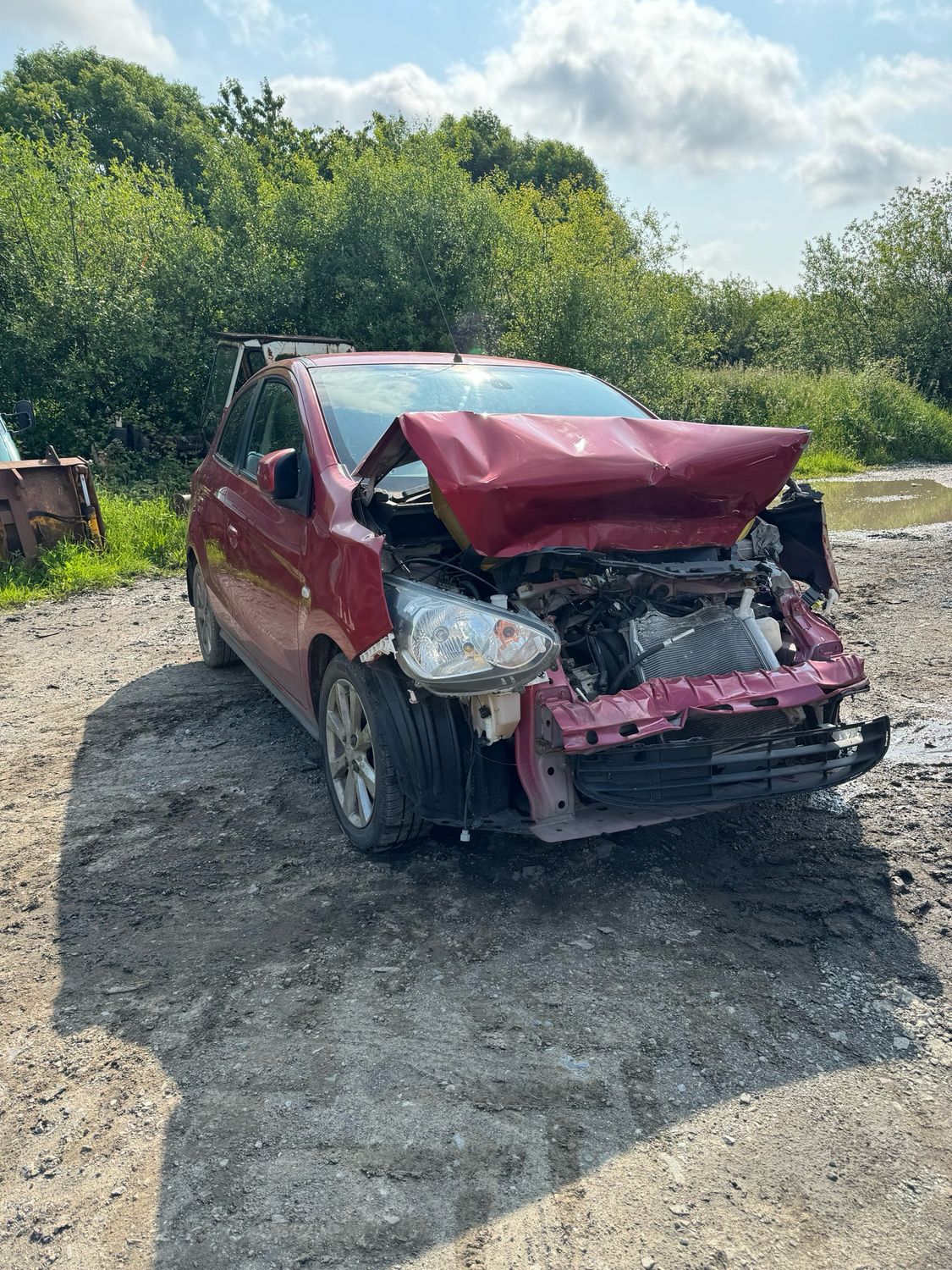 Breaking 2014 Mitsubishi Space Star 1.2L Petrol