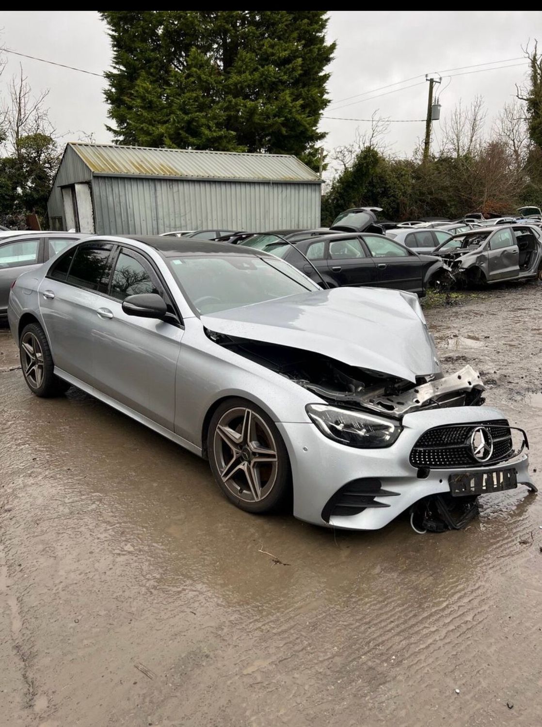 Breaking Mercedes e220 2022 AMG E-Class W213