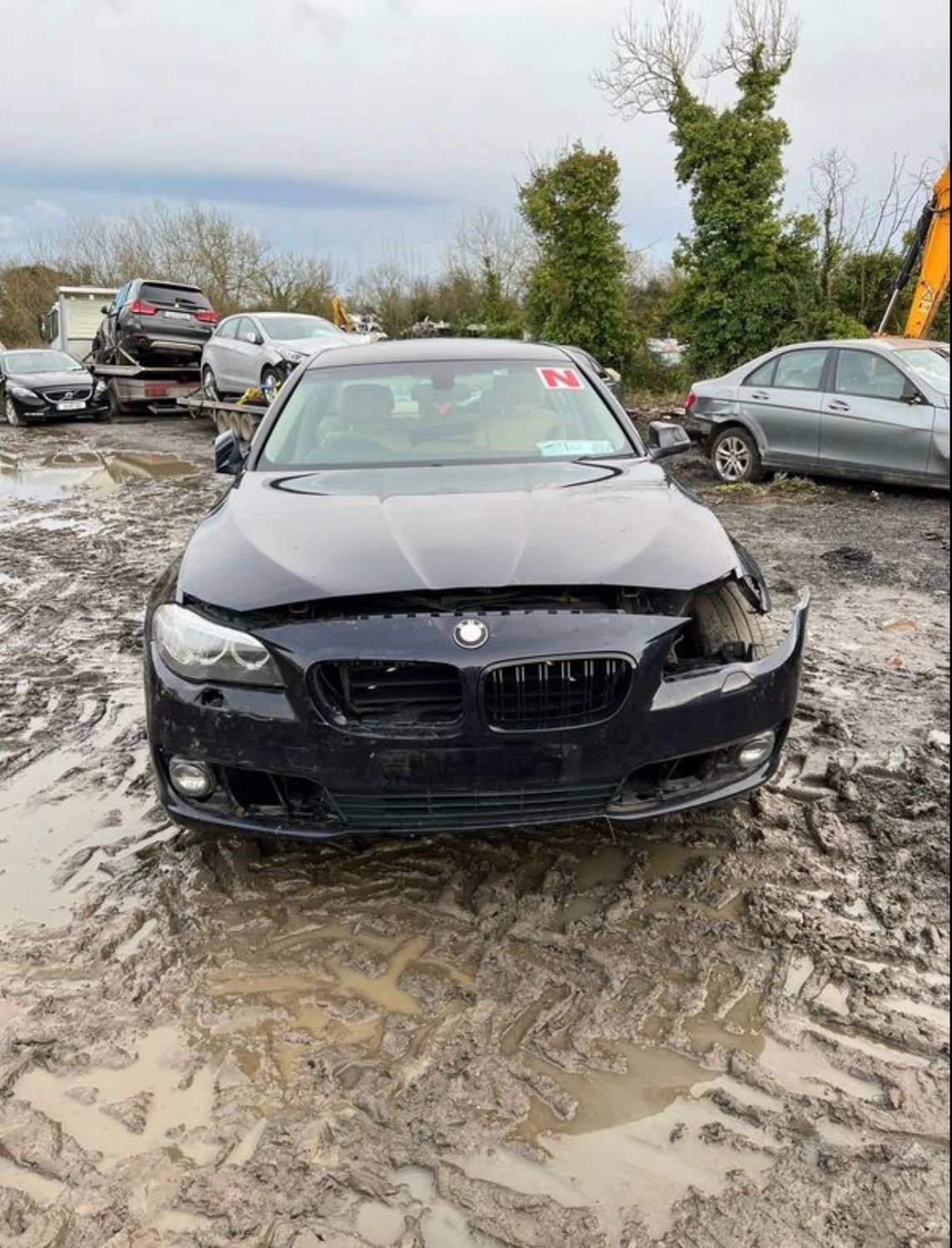 Breaking BMW 518d 2014 F10 A89 N47D20C