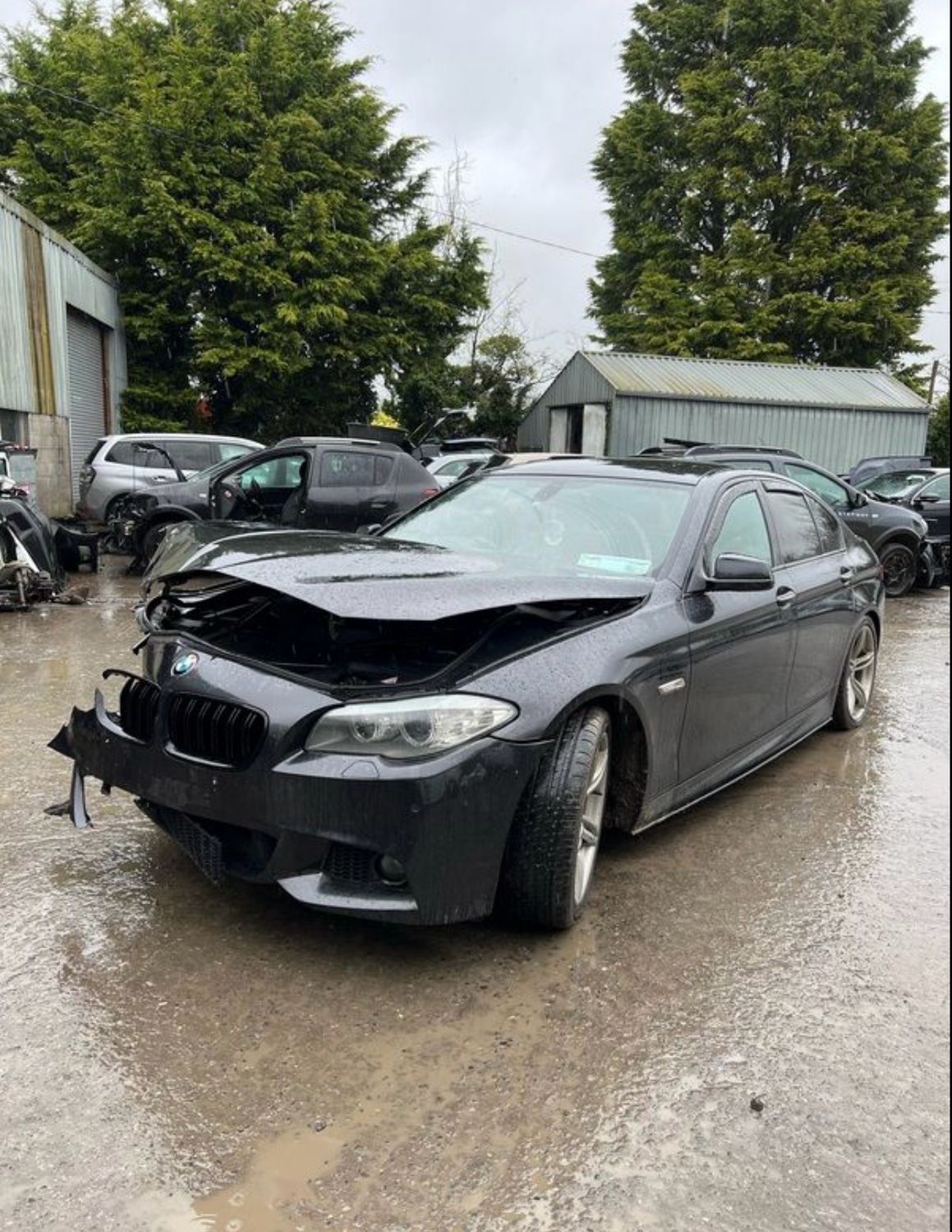 Breaking BMW 525d M Sport F10 2012 B90