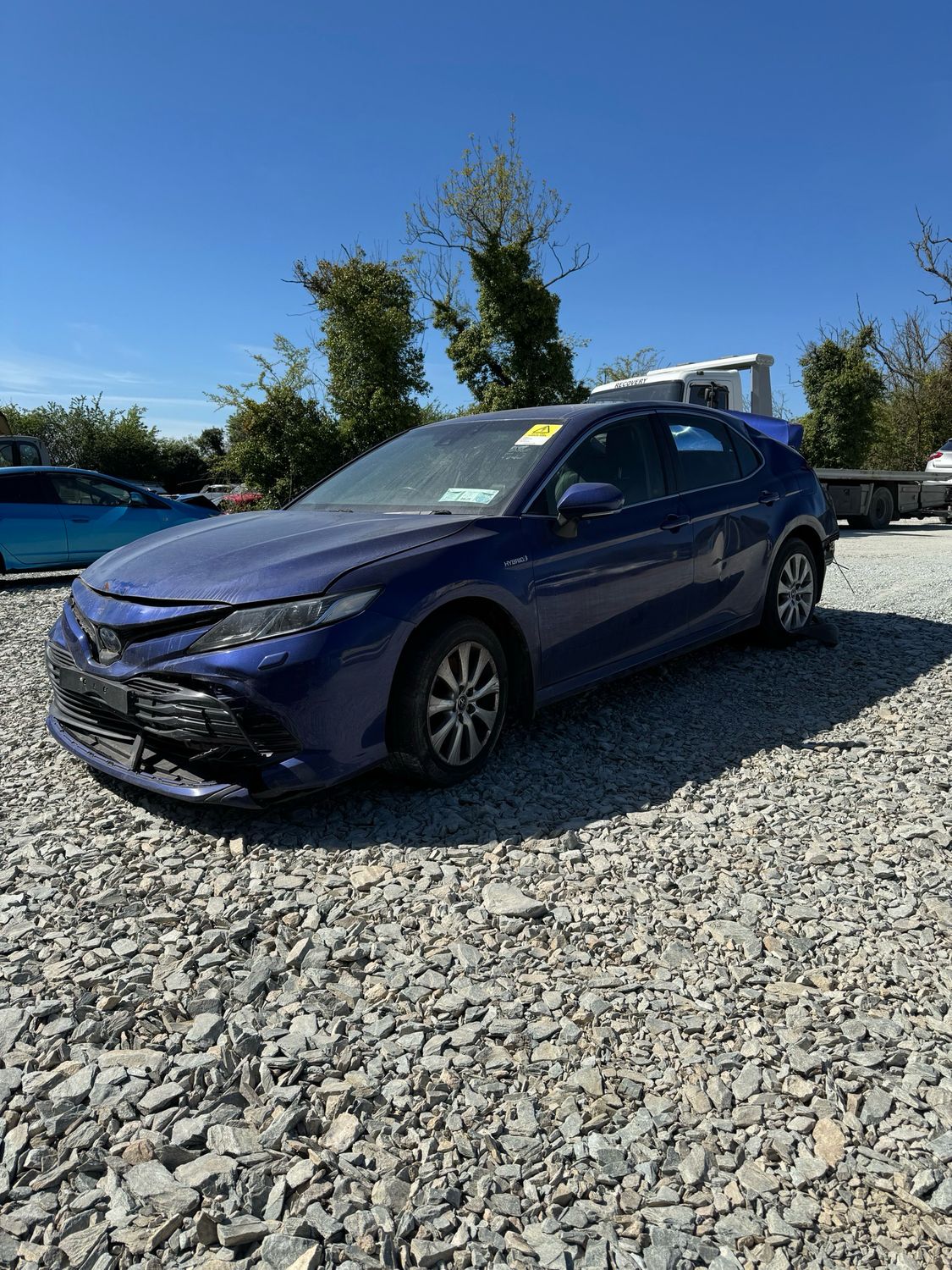 Breaking Toyota Camry 2020 Hybrid