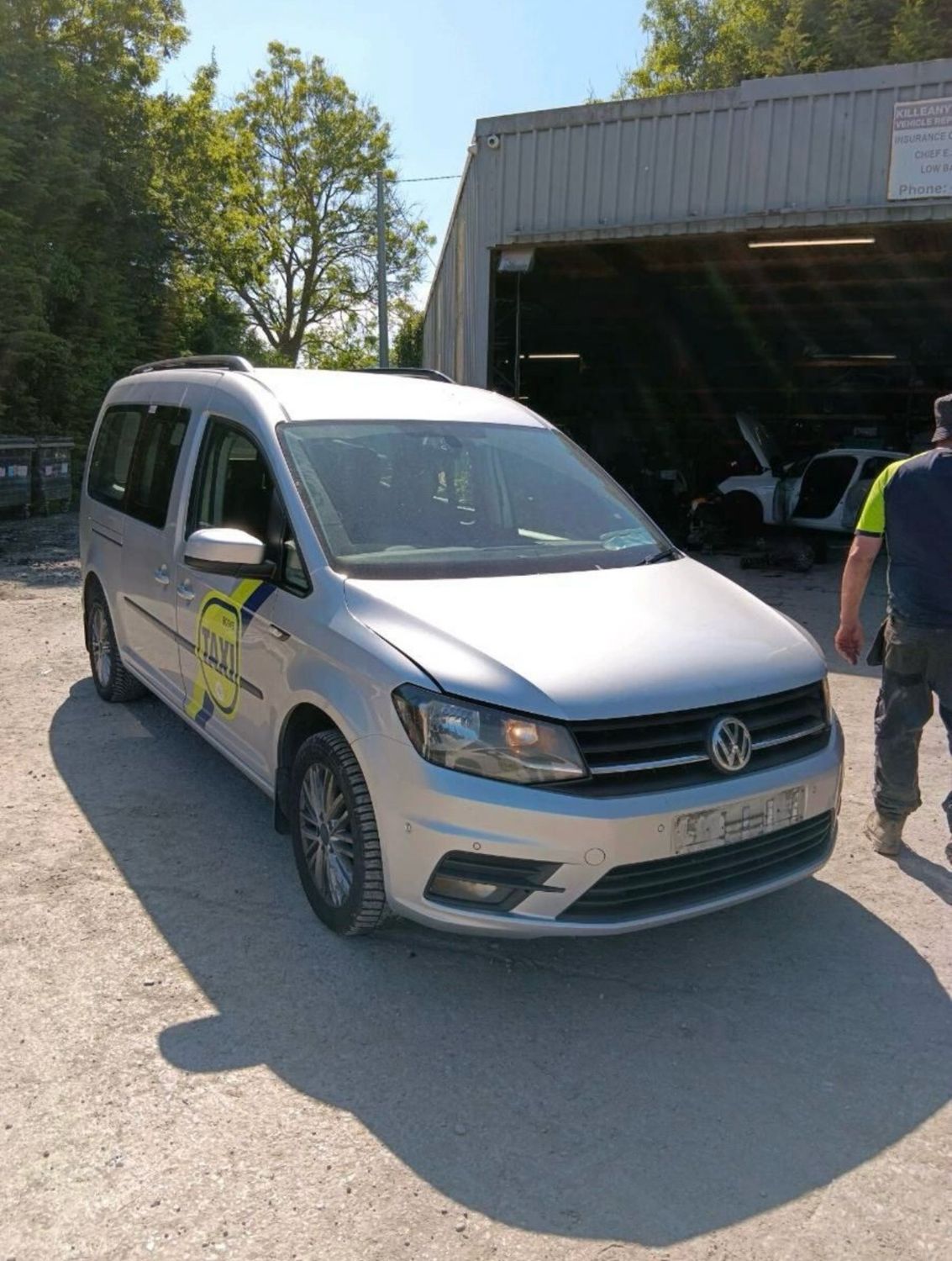 Breaking Volkswagen Caddy 2016 2L Manual