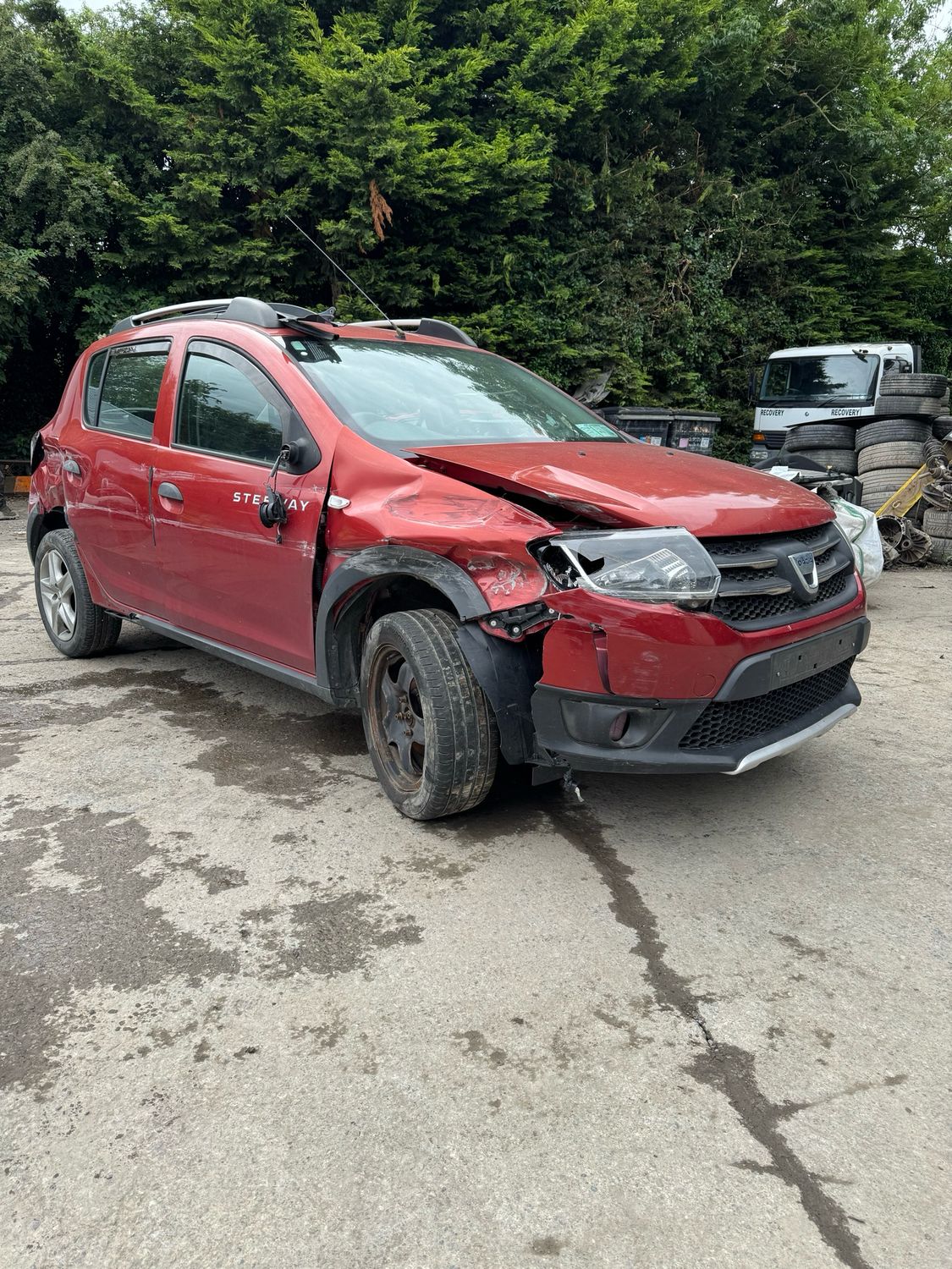 Breaking Dacia Sandero Stepway 2015 0.9 Petrol
