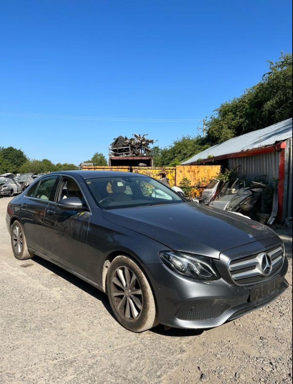 Breaking Mercedes E220d 2017 W213 E Class