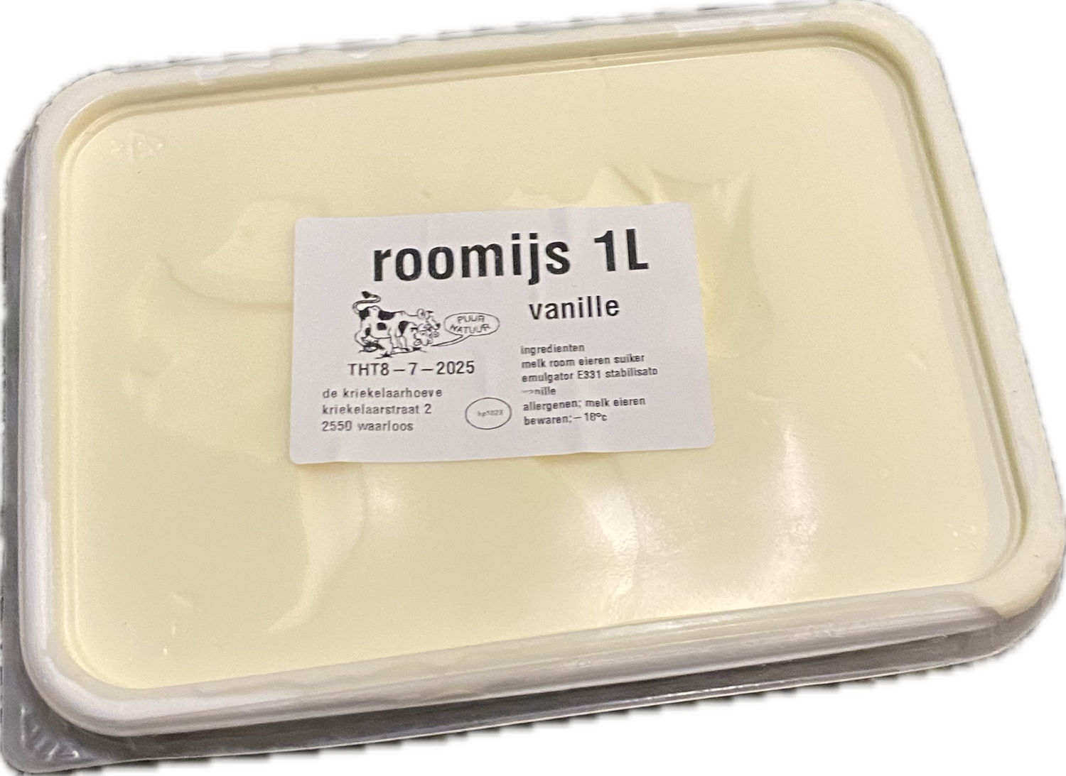 Vanille Ijs 1L