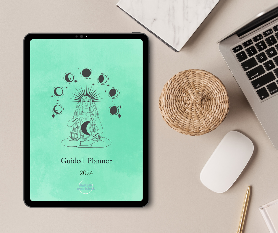 Guided Manifestation Digital Planner - 2025