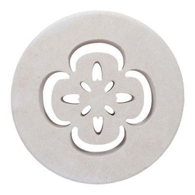 Griglia Aerazione Tonda con invito tondo 100 mm LIMONE