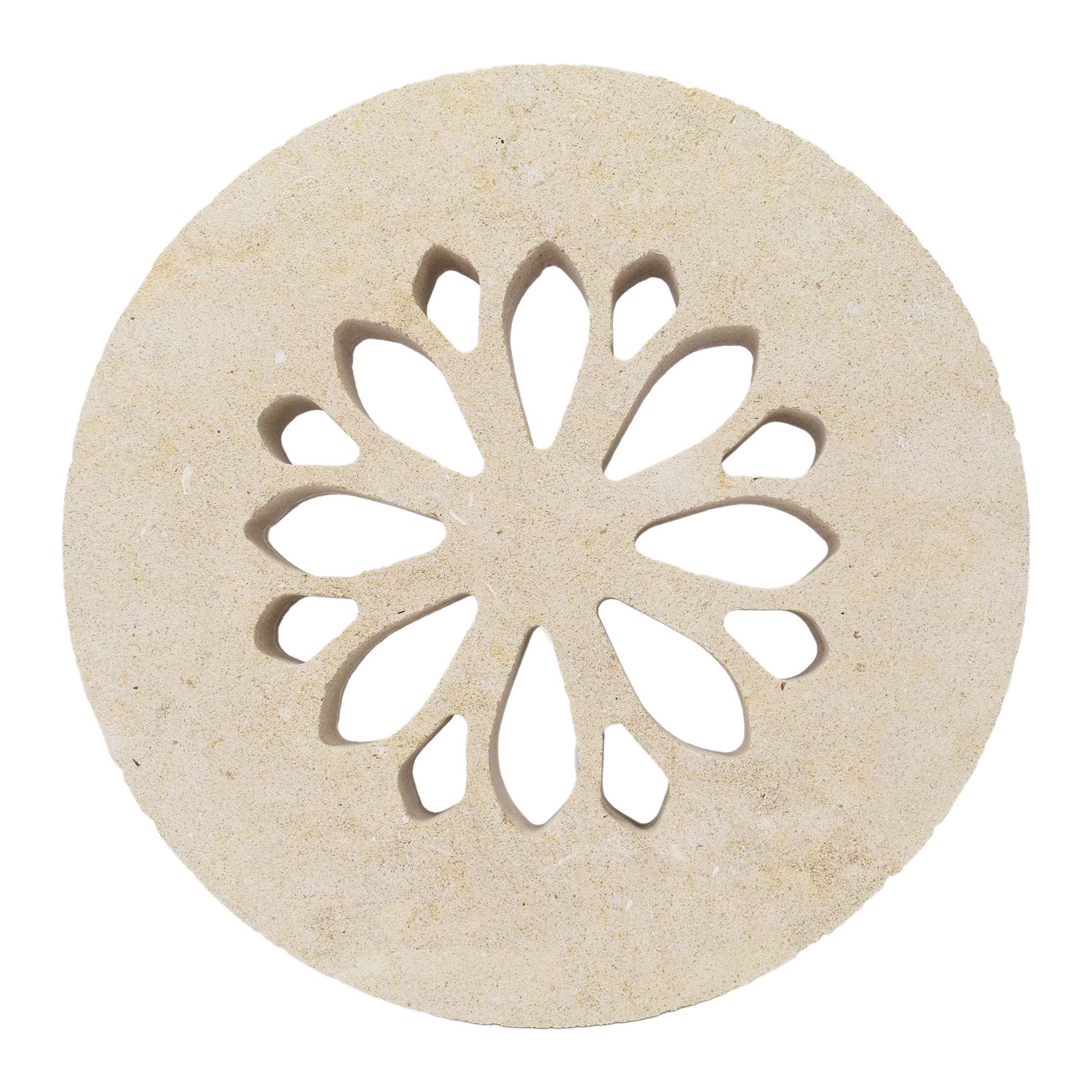 Griglia Aerazione Tonda con invito tondo 100 mm PEONIA