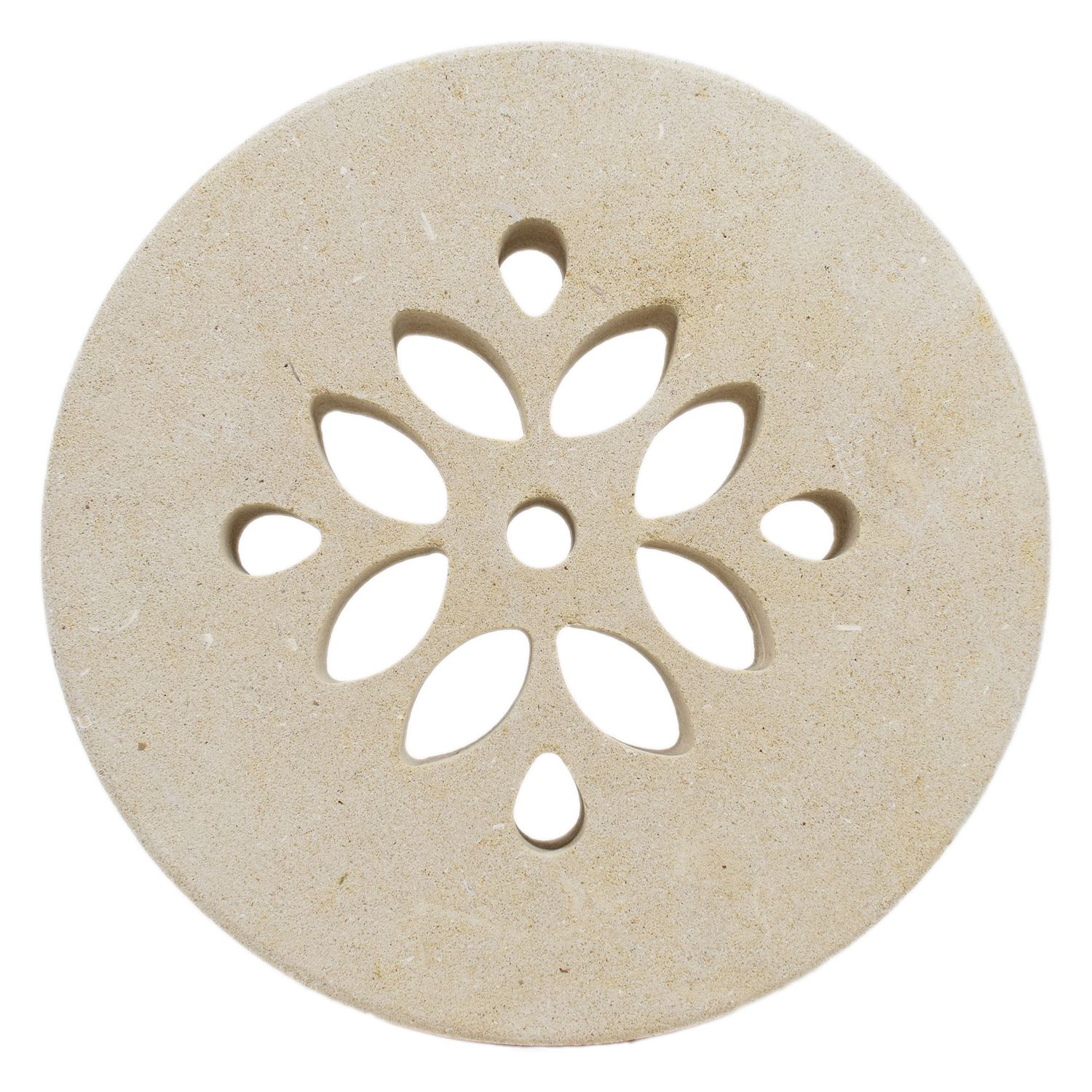 Griglia Aerazione Tonda con invito tondo 100 mm VERBENA