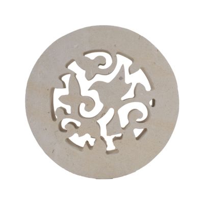 Griglia Aerazione Tonda con invito tondo 100 mm UCCELLINO