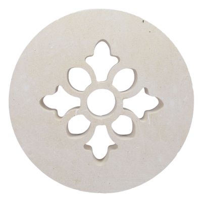 Griglia Aerazione Tonda con invito tondo 100 mm PRIMULA
