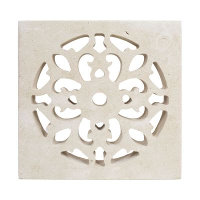 Griglia ventilazione Quadrata Semplice 100 mm TRAMONTANA