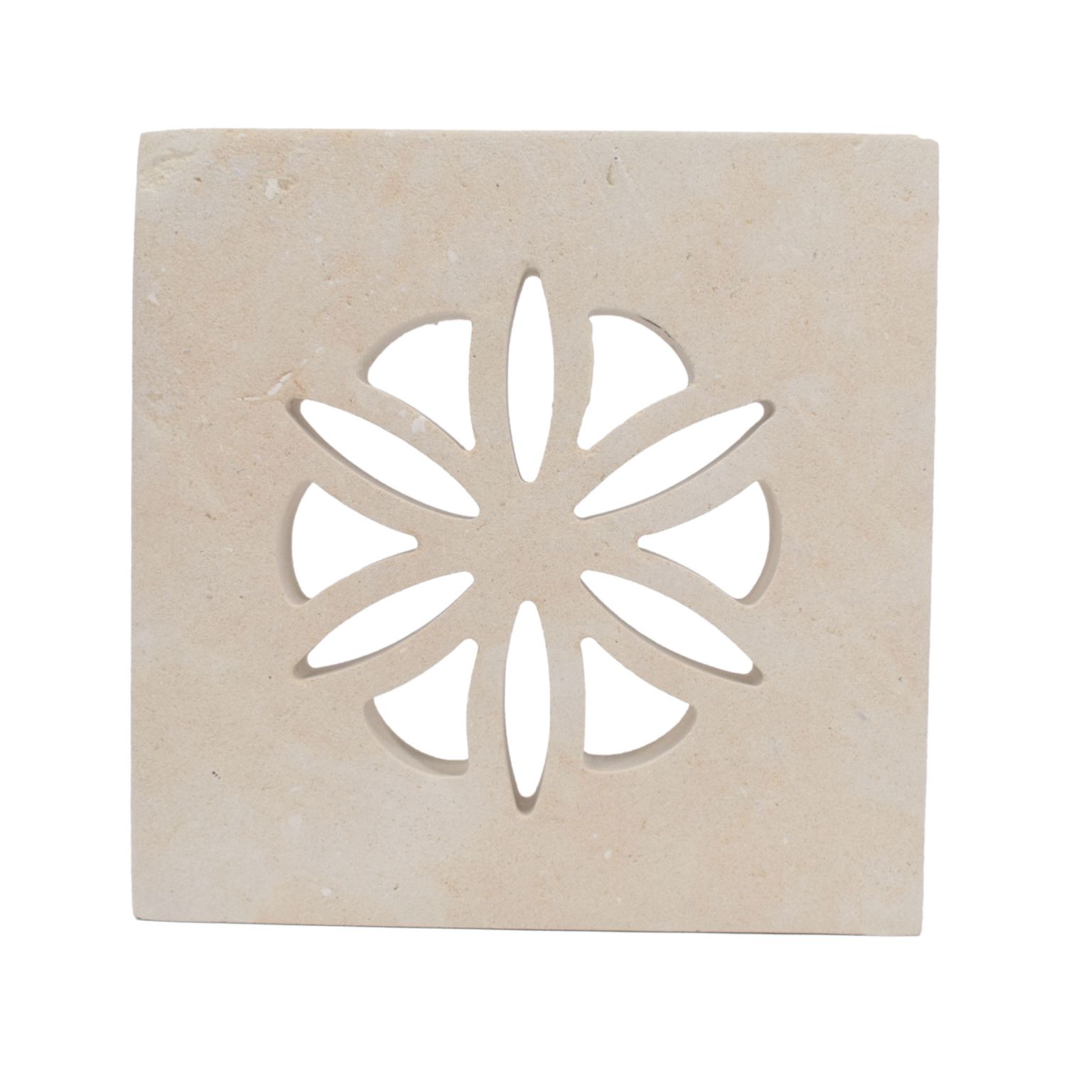 Griglia ventilazione Quadrata Semplice 100 mm ORTENSIA