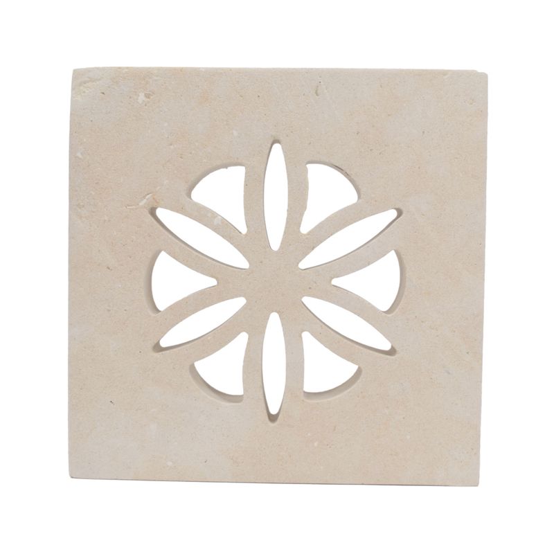 Griglia ventilazione Quadrata Semplice 100 mm ORTENSIA