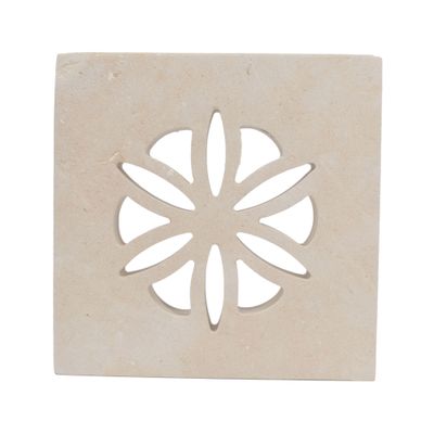 Griglia ventilazione Quadrata Semplice 100 mm ORTENSIA